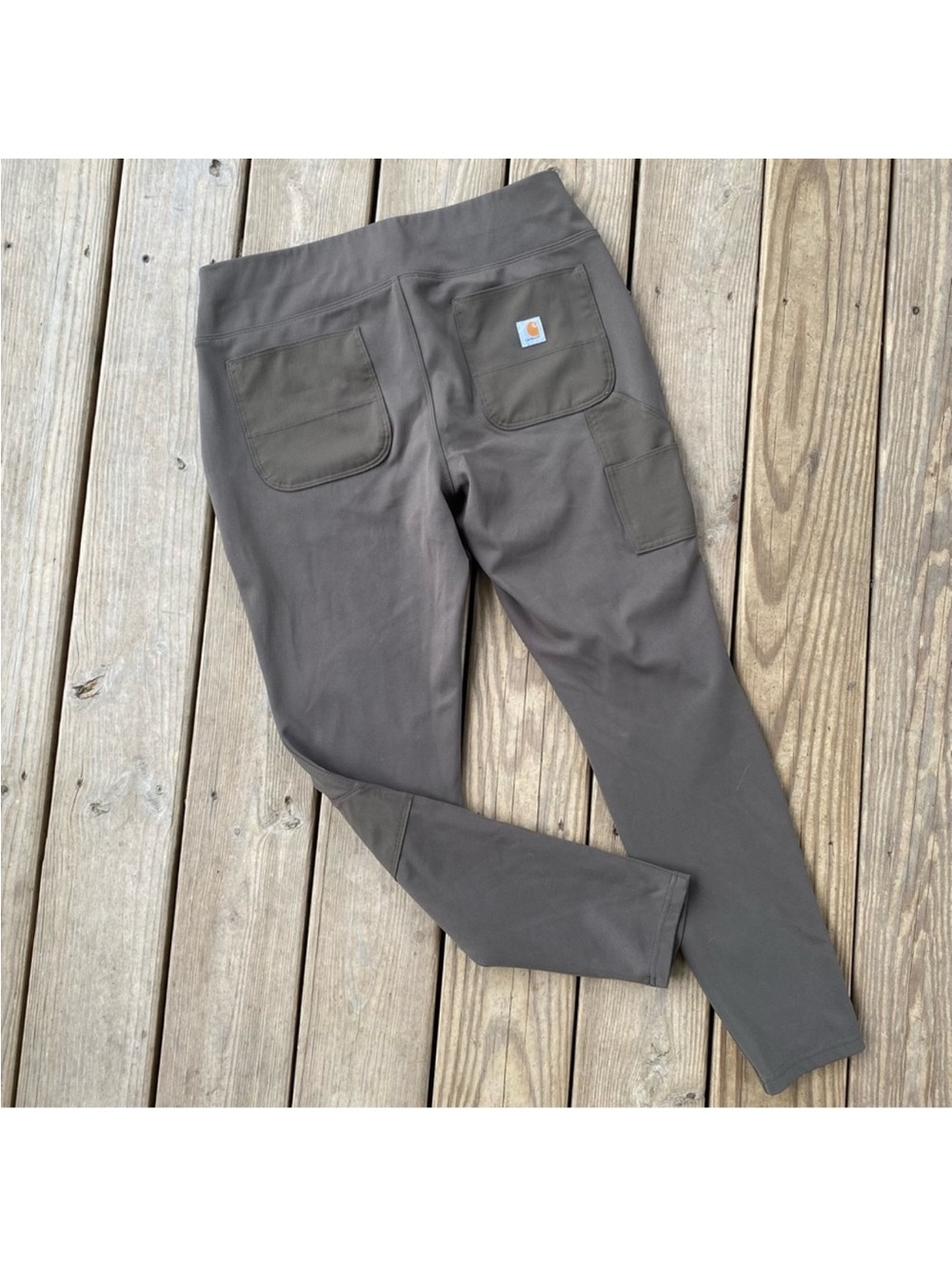 Carhartt Force Utility Knit Legging Dark Coffee L 12 14 - Picture 3 of 12